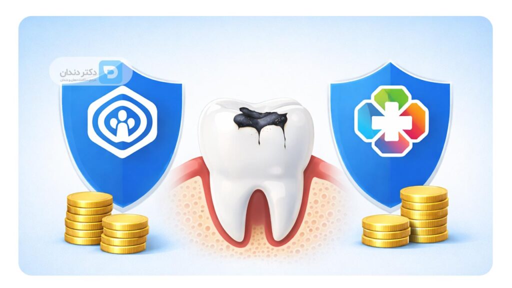 هزینه پر کردن دندان با بیمه ها